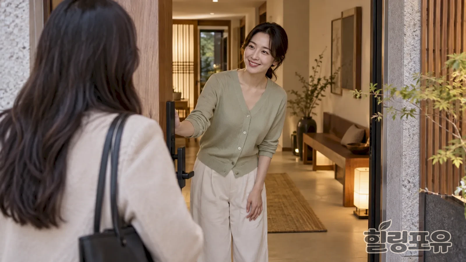 중구출장마사지 안내를 위한 편안한 실내 생활 공간 이미지