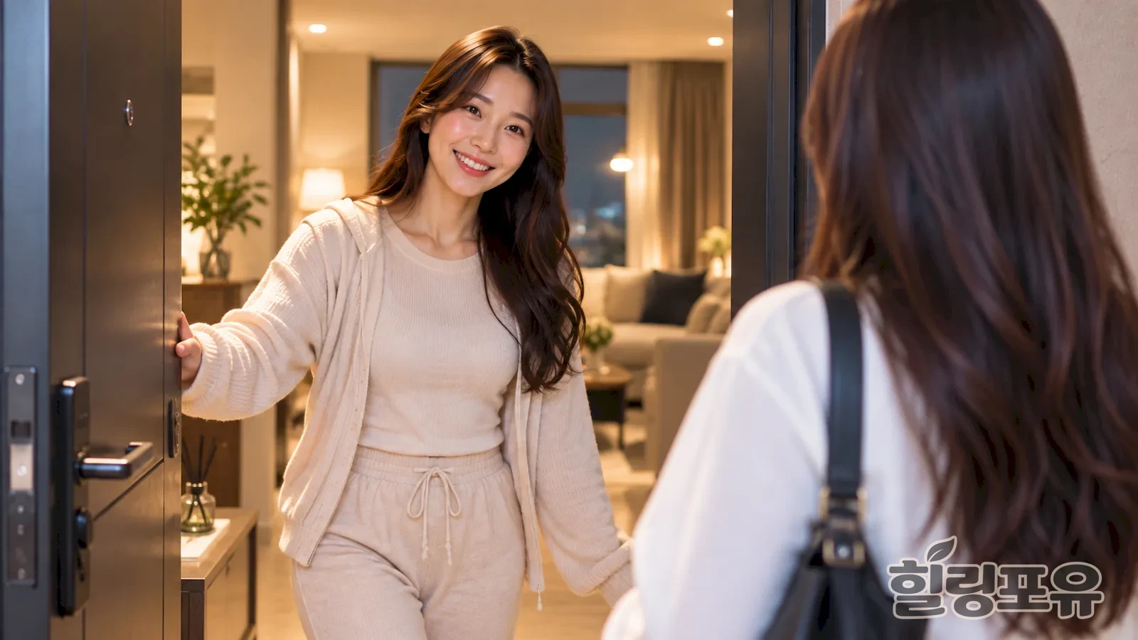 오산출장마사지 안내를 위한 편안한 실내 생활 공간 이미지