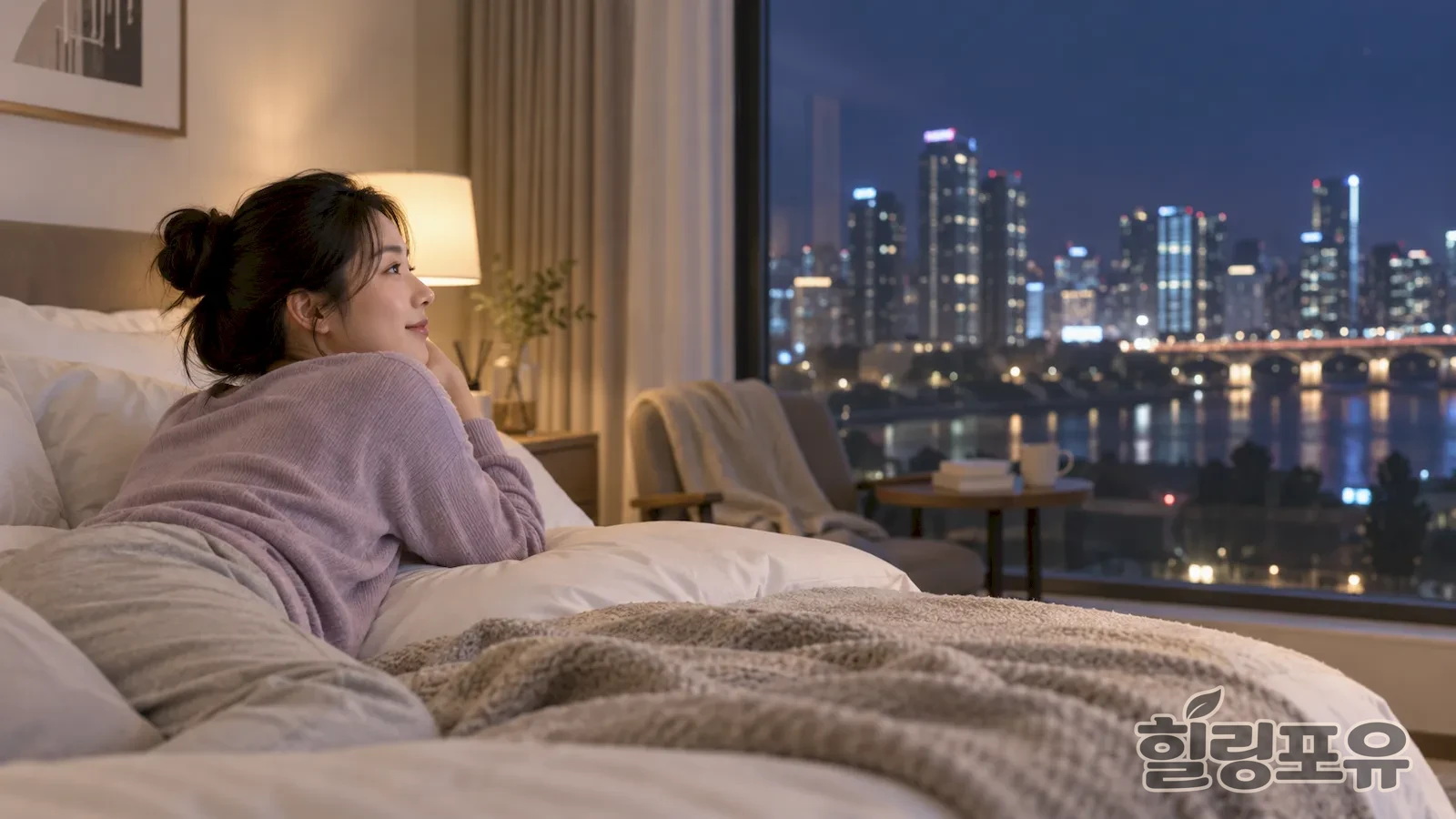 양천구출장마사지 안내를 위한 편안한 실내 생활 공간 이미지