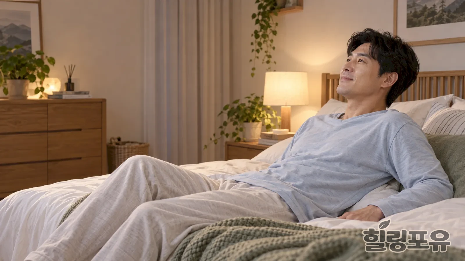 용산구출장마사지 안내를 위한 편안한 실내 생활 공간 이미지